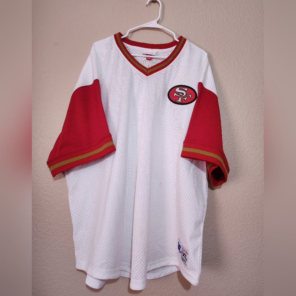 49ers V-neck jersey